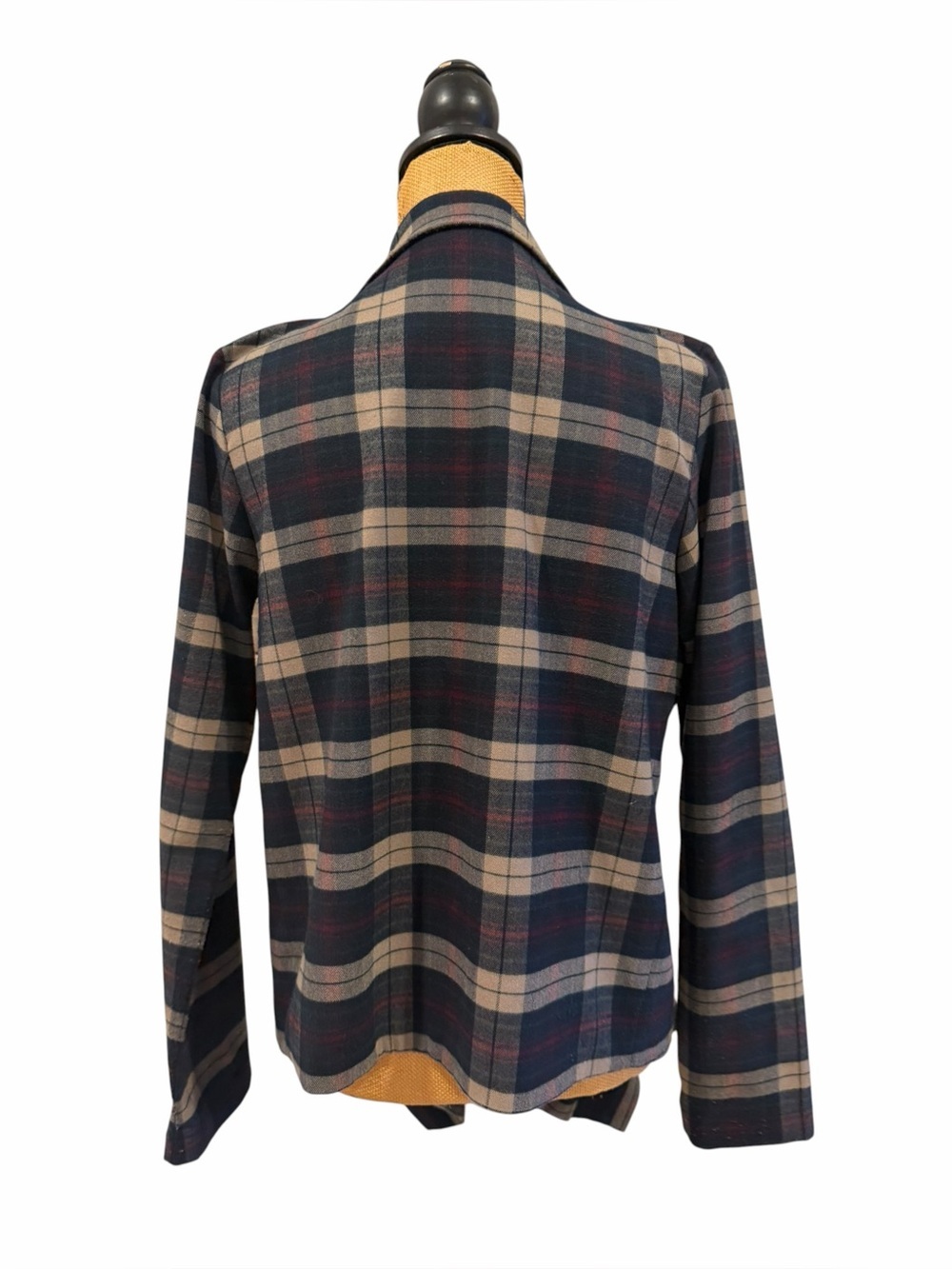 Lovers + Friends Days Like These Plaid Waterfall Cardigan Size S - Picture 6 of 6
